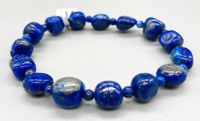 (image for) Lapis Nugget bracelet