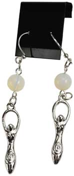 (image for) Opalite Goddess earrings