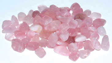 (image for) 1 lb Rose Quartz tumbled chips