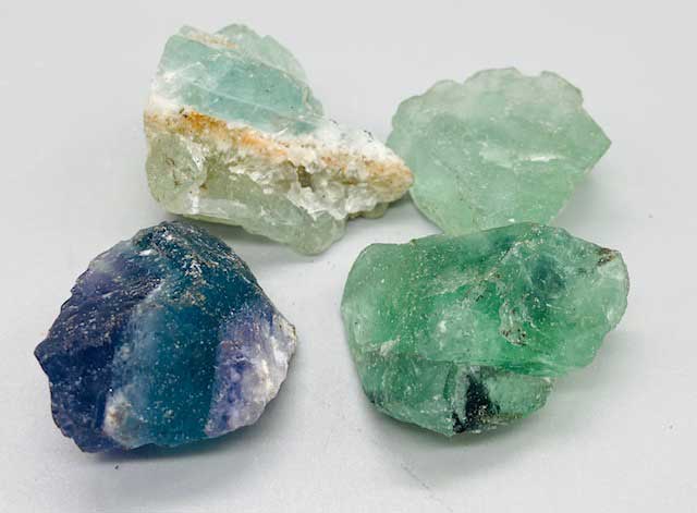 (image for) 1 lb Fluorite untumbled stones