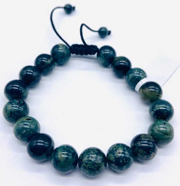 (image for) 10mm Jasper, Kambaba bracelet