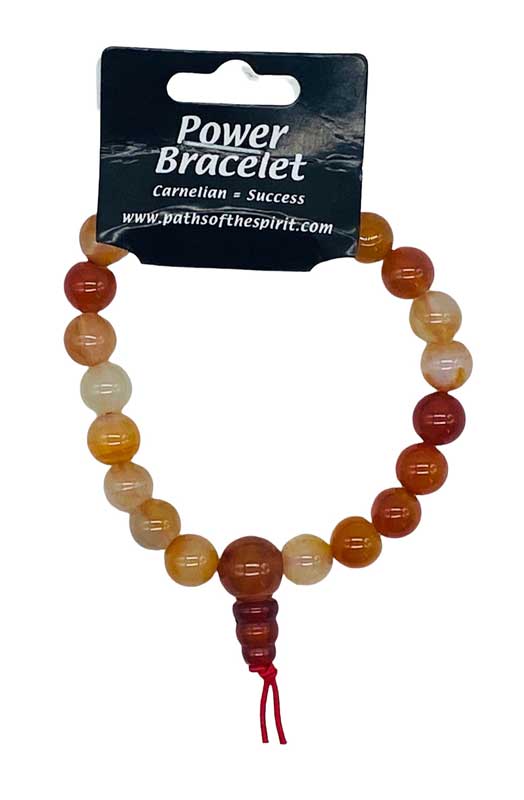 (image for) Carnelian Power bracelet for success