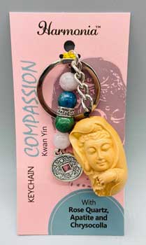 (image for) Kwan Yin keychain