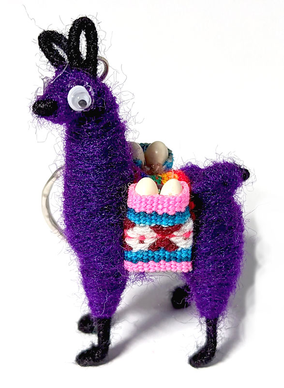 (image for) Vision Llama key ring